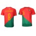 Cheap Portugal Bruno Fernandes #8 Home Football Shirt World Cup 2022 Short Sleeve